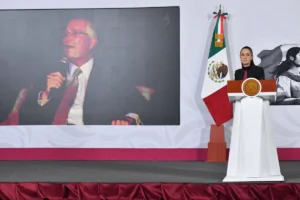 Violencia en protestas busca proyectar un «México en caos» y coincide con llamados de Salinas Pliego: Sheinbaum